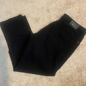 AG Adriano Goldschmidt | The Graduate Tailored Leg - Brushed Black jeans 38x32